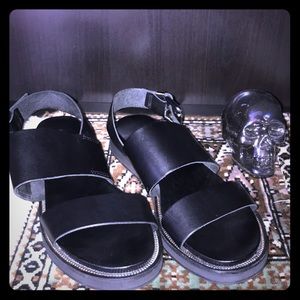 Leather Sandals.